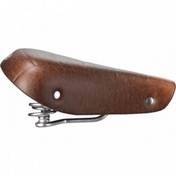 Selle Citybike Vintage Unisexe Marron avec Royalgel pour Confort Relaxé - 3