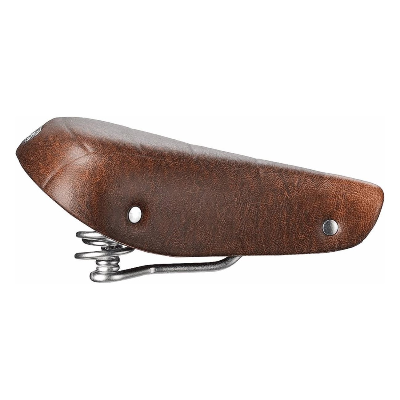 Selle Citybike Vintage Unisexe Marron avec Royalgel pour Confort Relaxé - 3