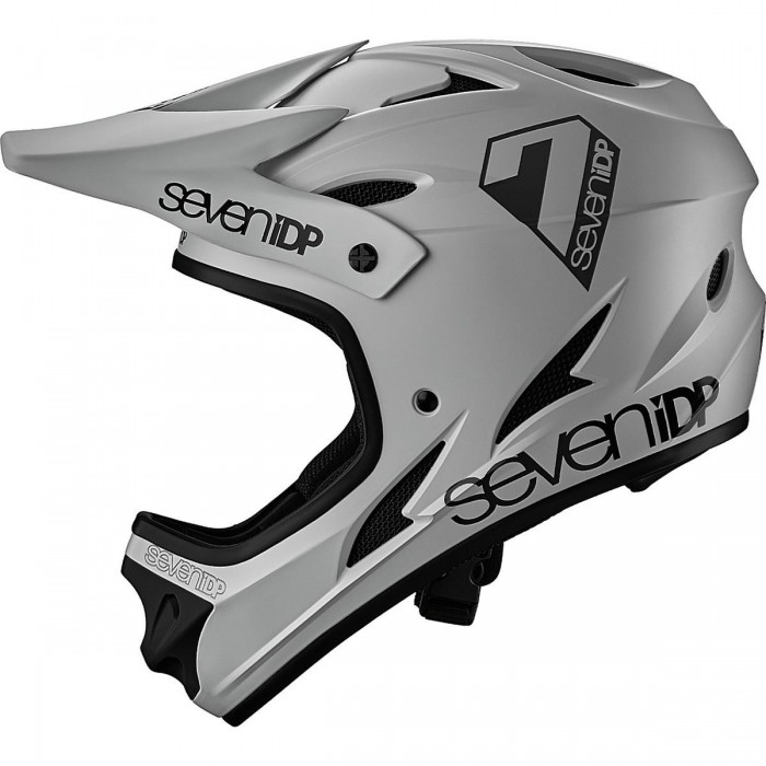 Casco M1 Grigio XL con Guscio in ABS e 13 Prese d'Aria per Comfort e Sicurezza - 1 - Caschi - 5055356350021