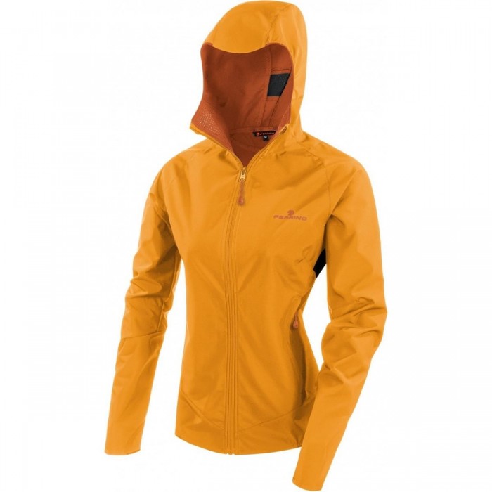 Damen Softshelljacke Ural Orange L Winddicht Atmungsaktiv - 1