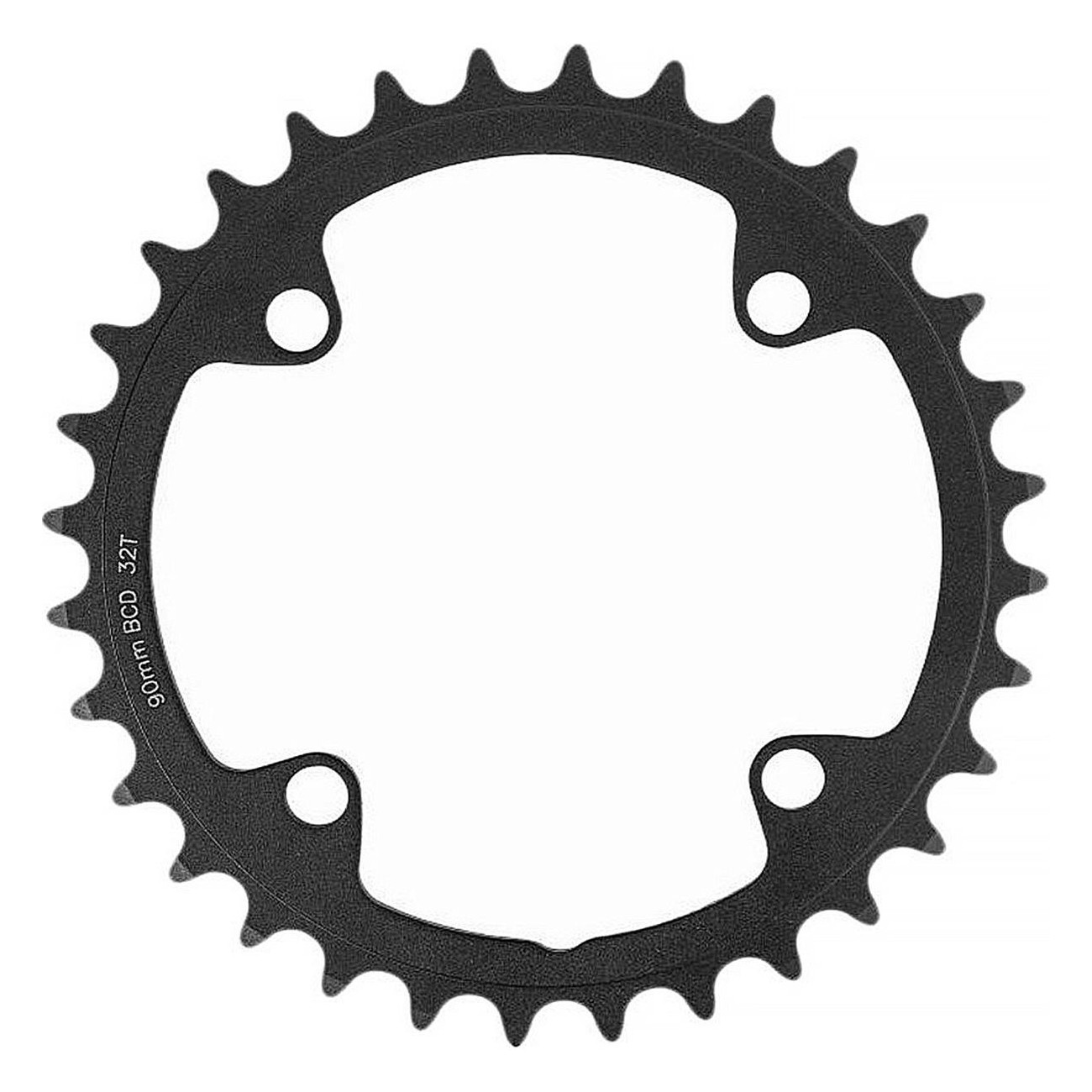 FSA SL-K/Energy/Gossamer 34T 90mm 4-Bolt 11-Speed Road Chainring Black - 1