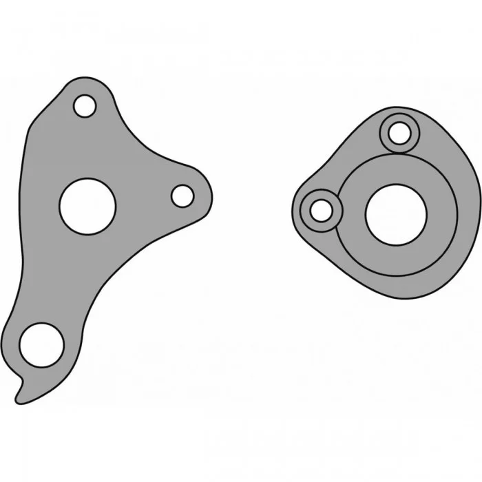 Dérailleur Kross DP-25 en Aluminium CNC pour Vélos Kross - 1