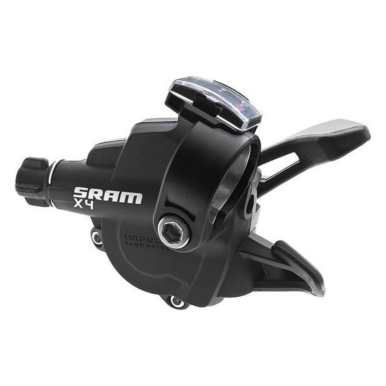 Comando Cambio a Grilletto Anteriore SRAM X-4 / X-3, 3 Velocità, Nero - 1 - Comandi - 0710845609596