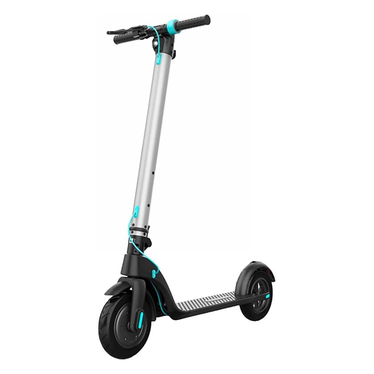 Anlen SL Electric Scooter 350W Silver/Black, 25 km/h, EU/UK Plug, Removable Battery - 1