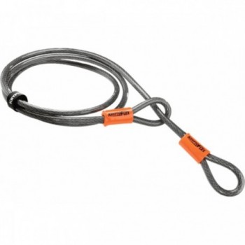 Kryptoflex Lock Cable 1200x10mm with Double Loop and Key for Bikes & Scooters - 1