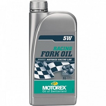 Motorex 5W Fork Oil - 1 Liter, Optimal Performance and Thermal Stability - 1