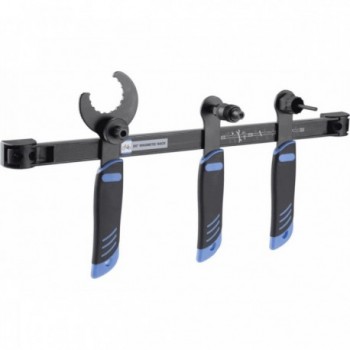 47 cm Magnetic Tool Holder Bar - Efficient Organization for Workshops, Garages, and Kitchens - 2