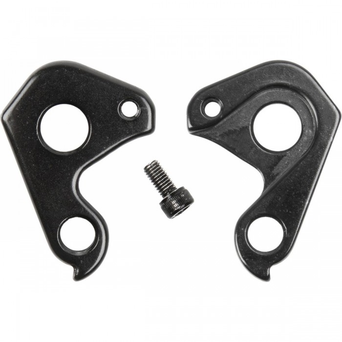 Replacement Hanger for Road Bike Carbon/Aluminum 12x145 mm Black - Rear Derailleur Hook - 1