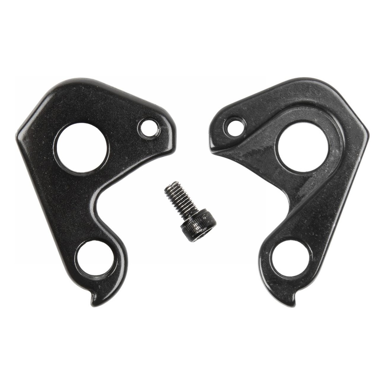 Replacement Hanger for Road Bike Carbon/Aluminum 12x145 mm Black - Rear Derailleur Hook - 1