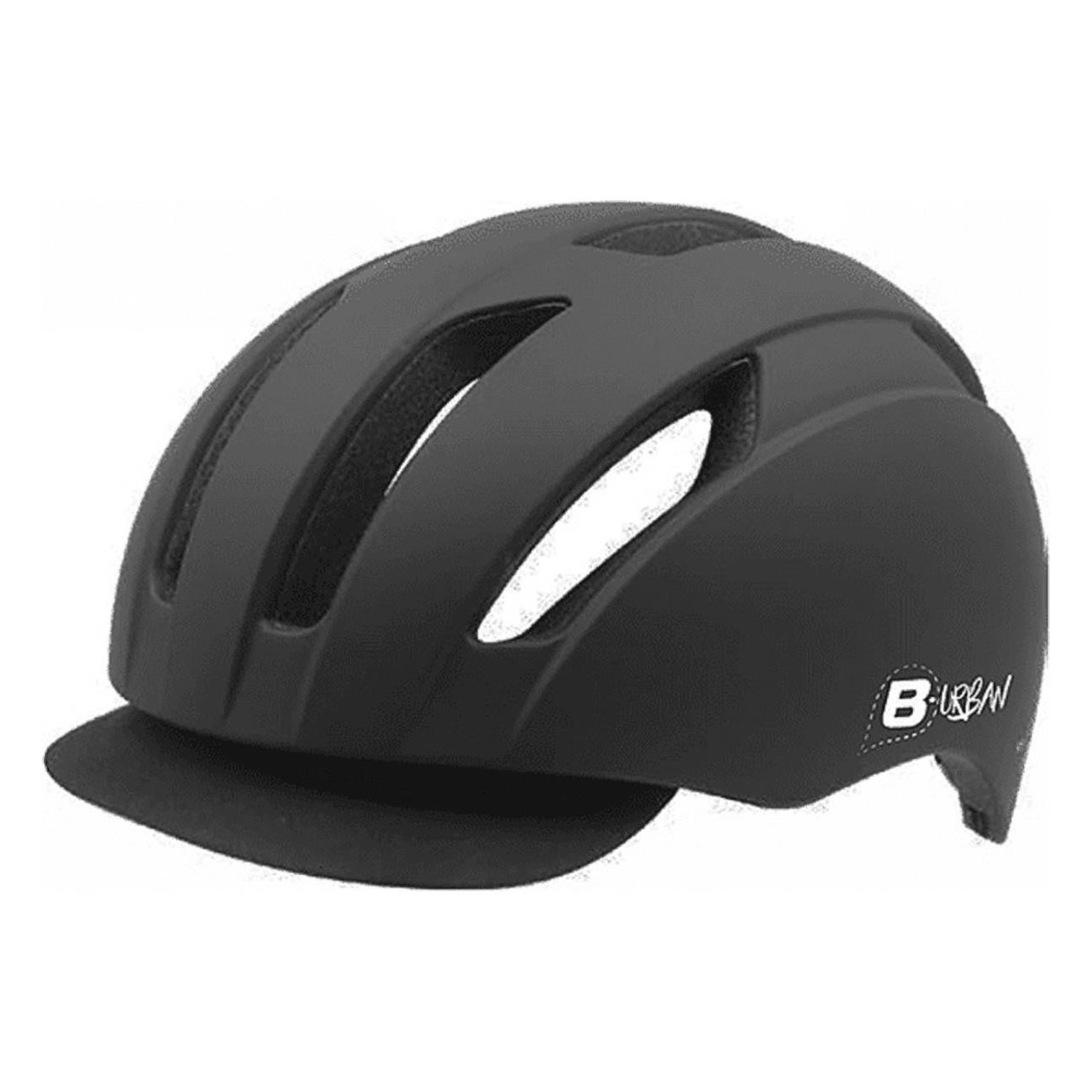 City In-Mold Cycling Helmet Anthracite Size L (56/61 cm) EN1078 Certified - 1