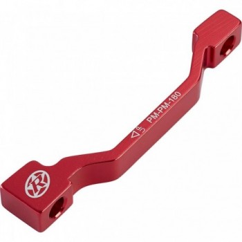 Rear Brake Adapter PM-PM +20mm Red for Bicycle - Compatible with Front and Rear Wheels - 1