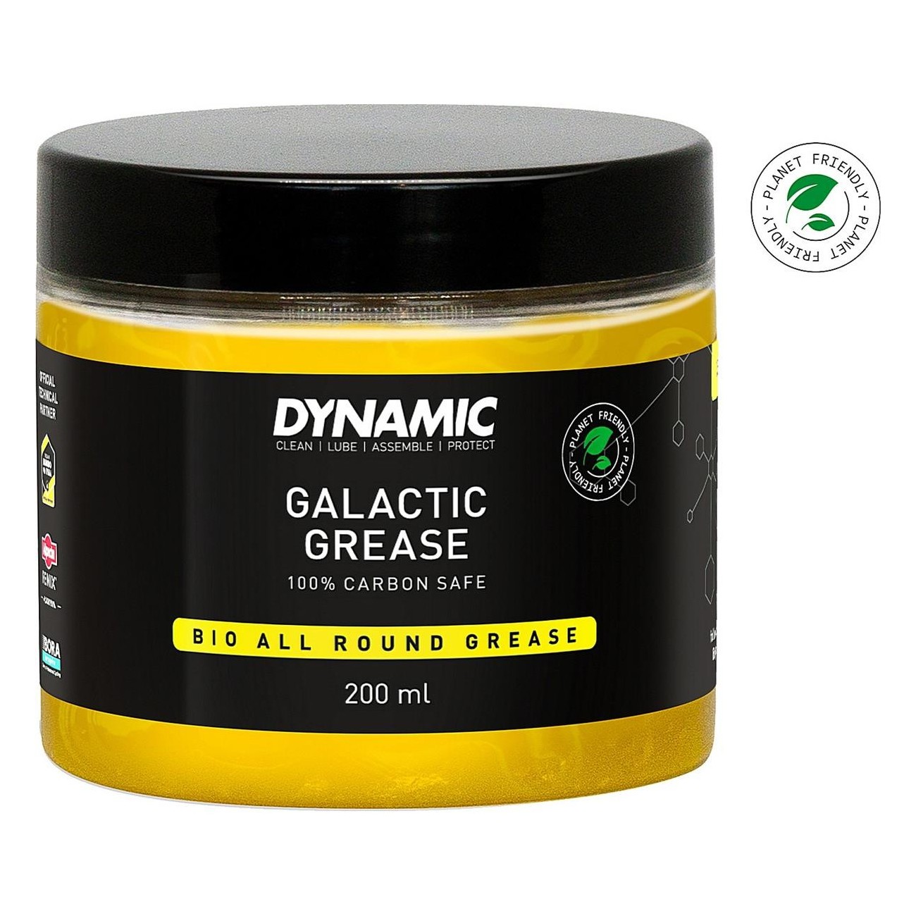 Dynamic Galactic Grease Biodegradabile 200 ml - Grasso per Manutenzione Biciclette, Idrorepellente e Protettivo - 1 - Lubrifican