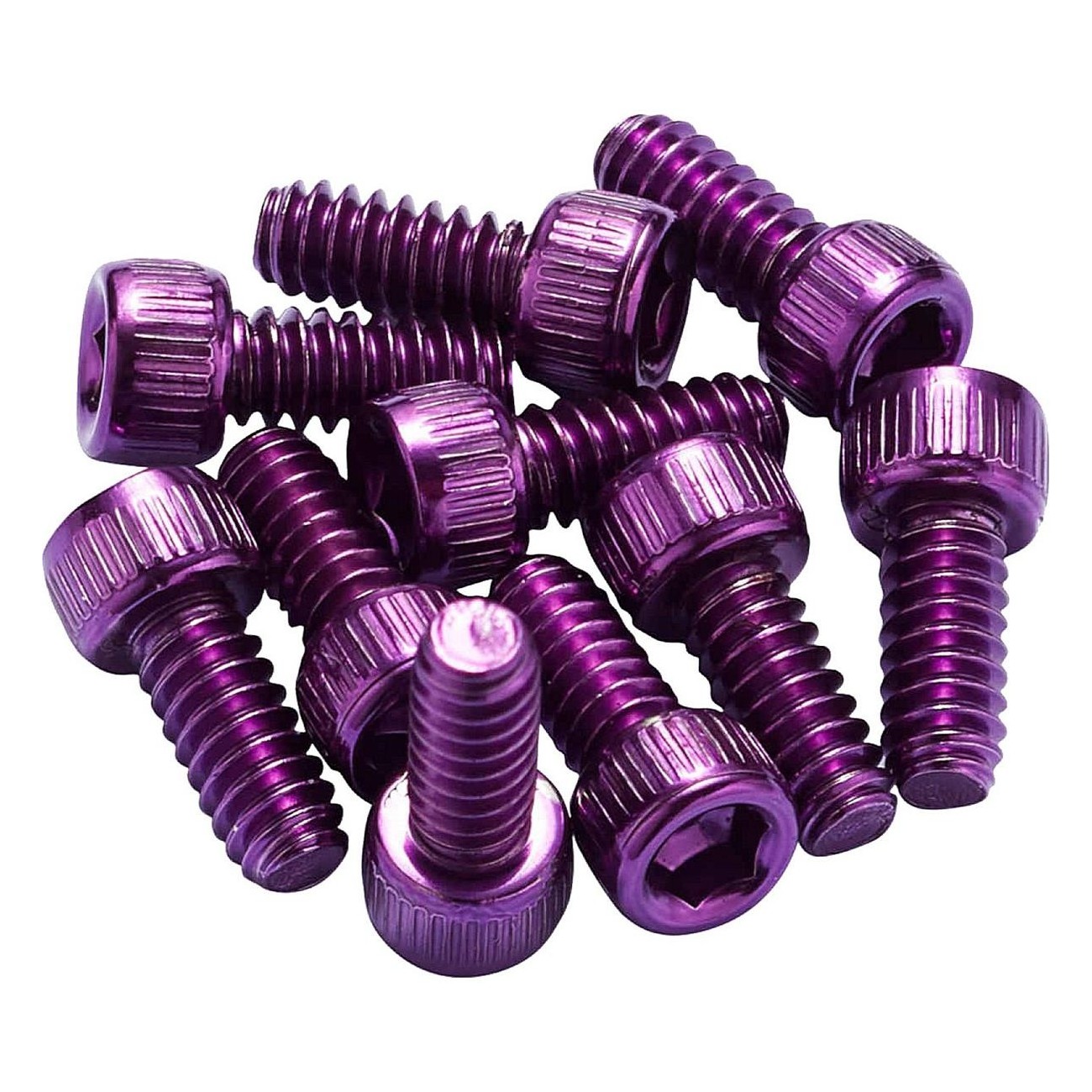 Perni de Pédale Reverse en Acier 11 mm pour Escape Pro+ et Black One, Violet, 10 Pièces - 1