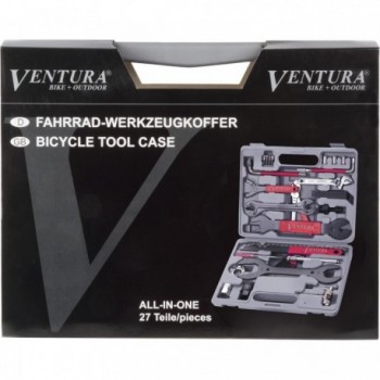 Universal Bicycle Tool Kit Ventura - 37 Pieces in Case - 2