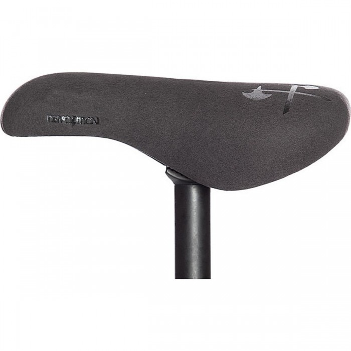 Black Demolition Seat with Axes Logo - Style and Comfort in Microfiber - 1