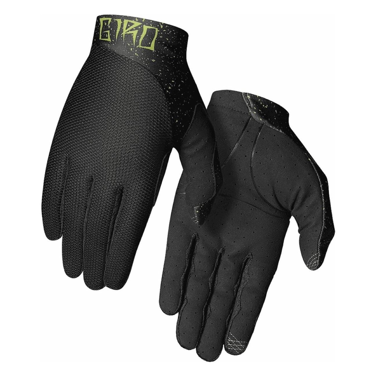 Guantes Largos de Verano Trixter Lima/Negro Talla L Transpirables - 1