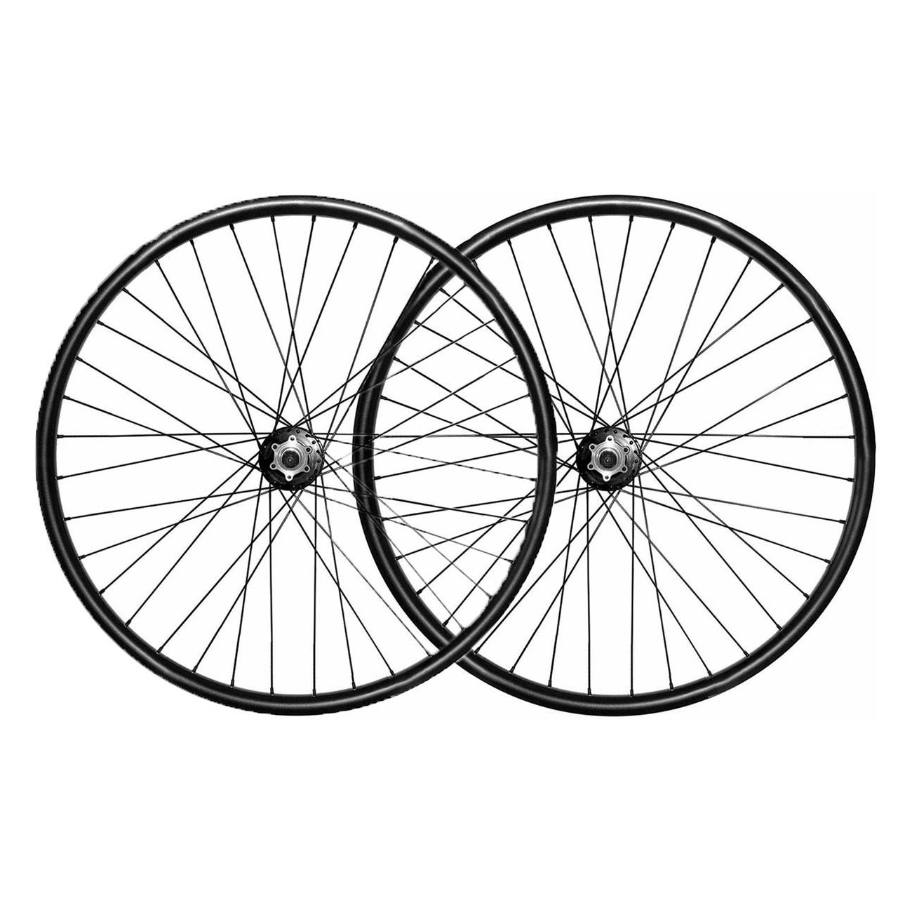 8005586217325 - Hinterrad MTB 29 aus schwarzem Aluminium mit Scheibenbremse 36 Speichen 9 10V kompatibel - MVTEK 8005586217325 - Hinterrad MTB 29 aus schwarzem Aluminium mit Scheibenbremse 36 Speichen 9 10V kompatibel - MVTEK