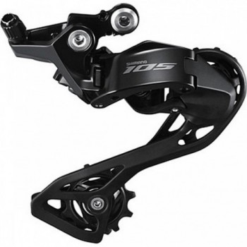 Cambio SHIMANO 105 R7100 12V Negro - Gabbia Media, Diseño SHADOW RD - 1