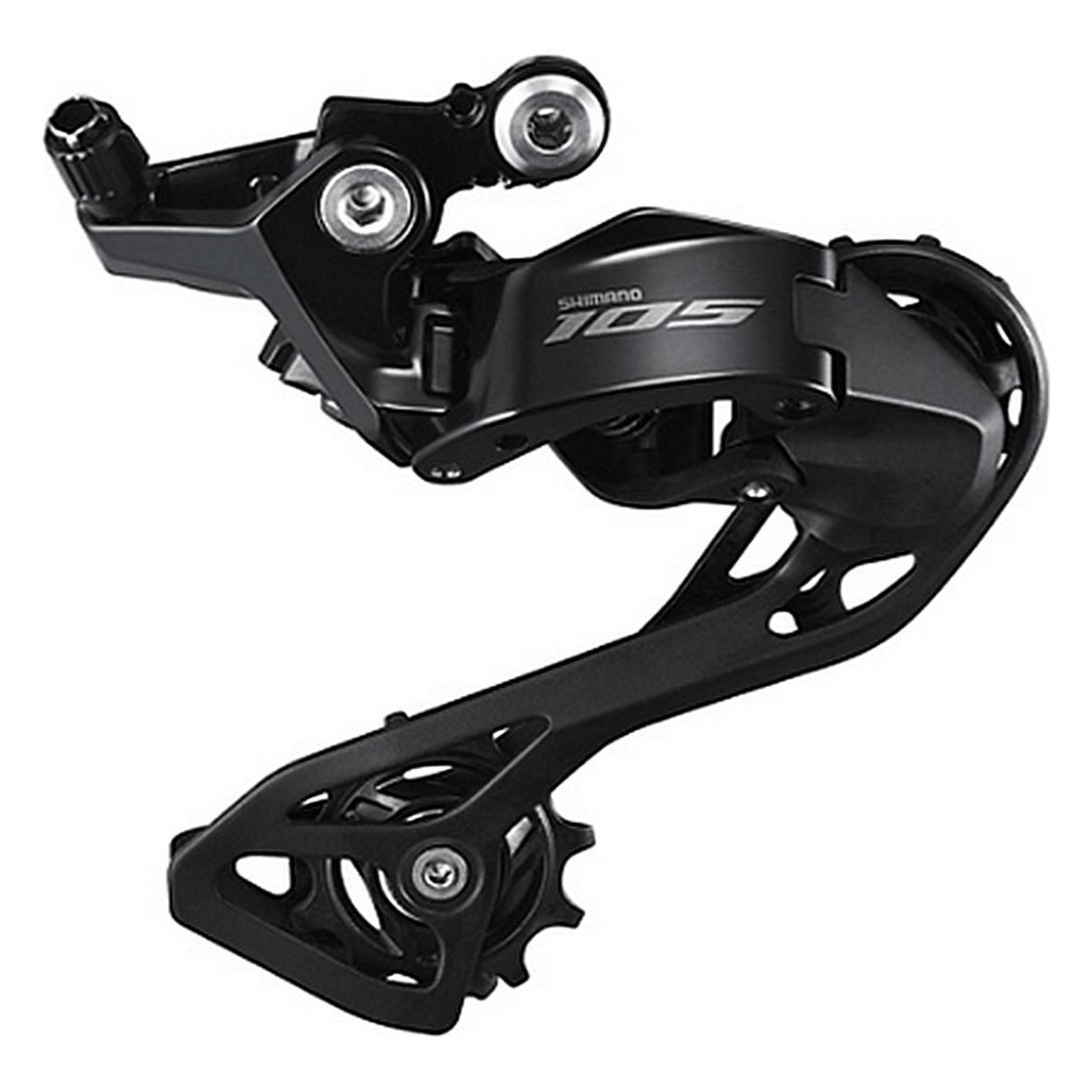 Cambio SHIMANO 105 R7100 12V Negro - Gabbia Media, Diseño SHADOW RD - 1