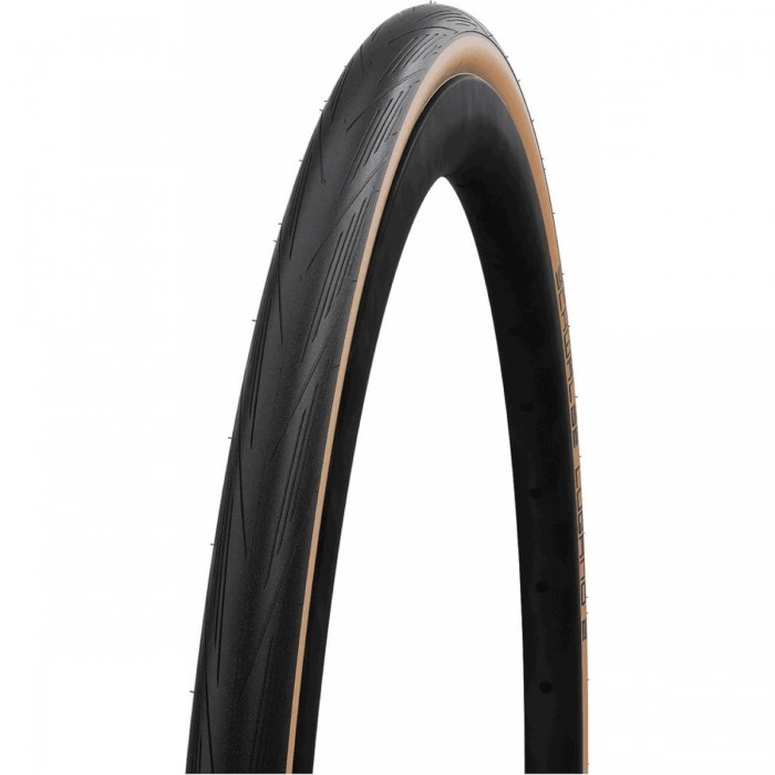 Schwalbe Lugano II 700x25mm Road Tire Black/Beige - High Performance - 1