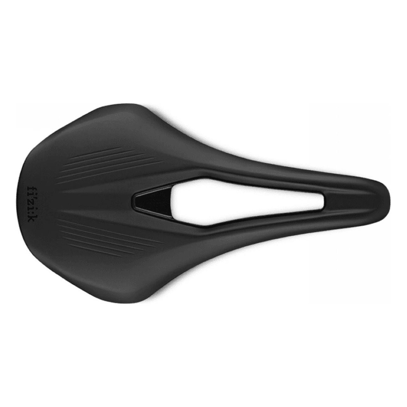 Vento Argo R3 140 mm Schwarze Rennrad-Sattel mit kurzem Nasendesign - 1