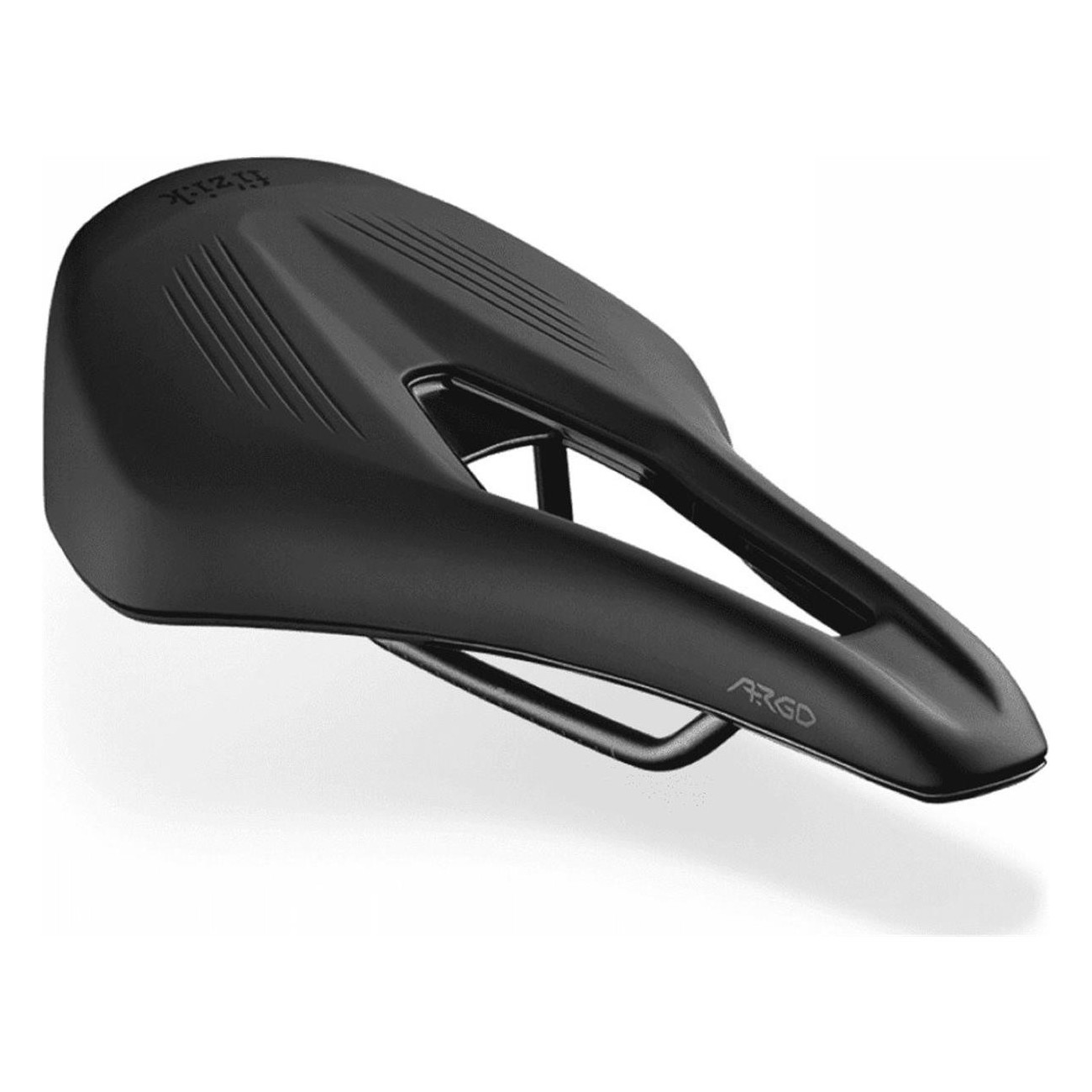 Vento Argo R3 140 mm Schwarze Rennrad-Sattel mit kurzem Nasendesign - 3