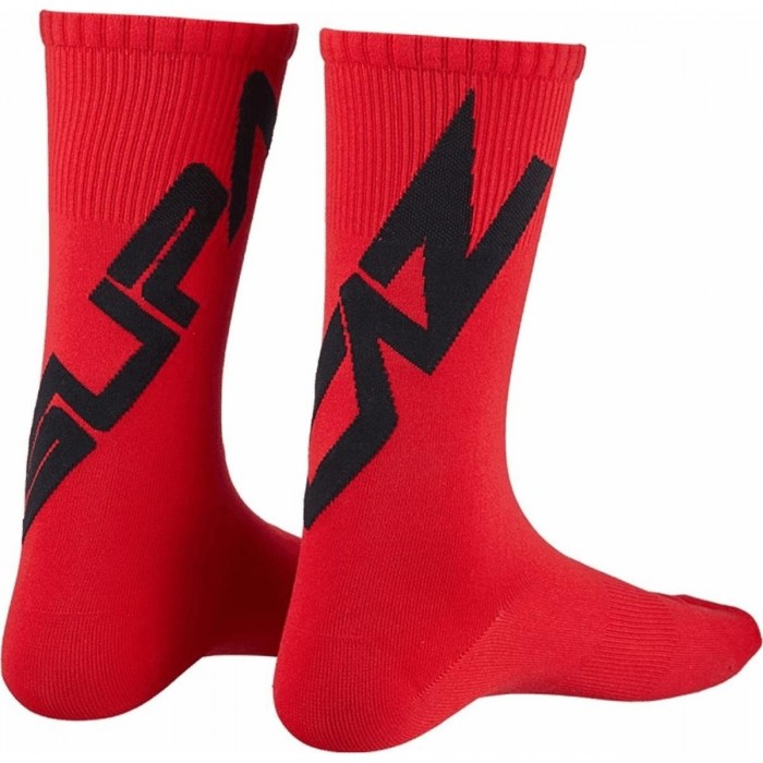 Supasox Twisted Rote Atmungsaktive Socken Größe M - Komfort und Stil - 1