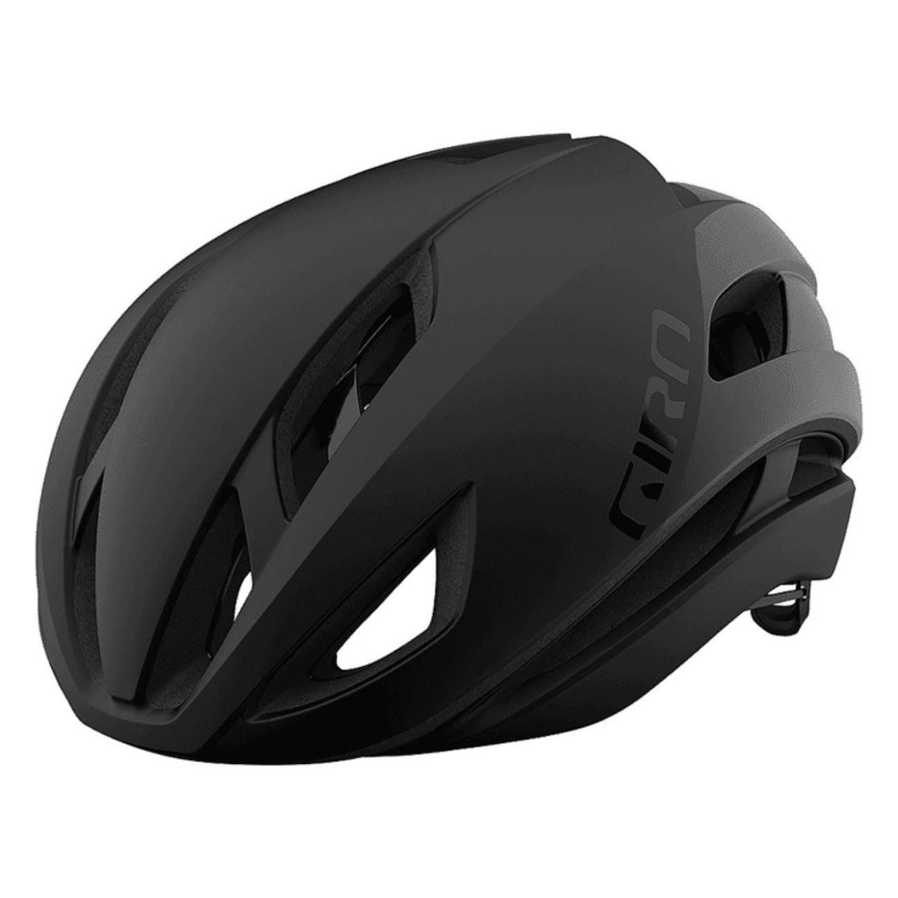 Eclipse Spherical Helmet Black 59-63cm - Aerodynamic for Road and Gravel - 1