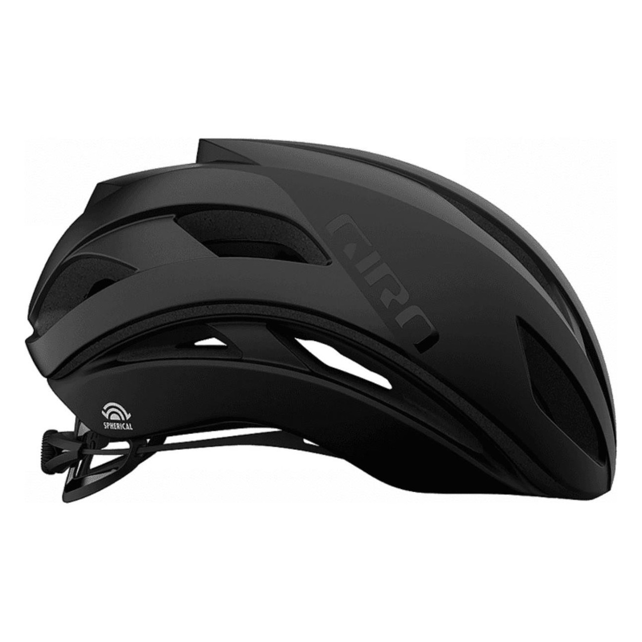 Eclipse Spherical Helmet Black 59-63cm - Aerodynamic for Road and Gravel - 3