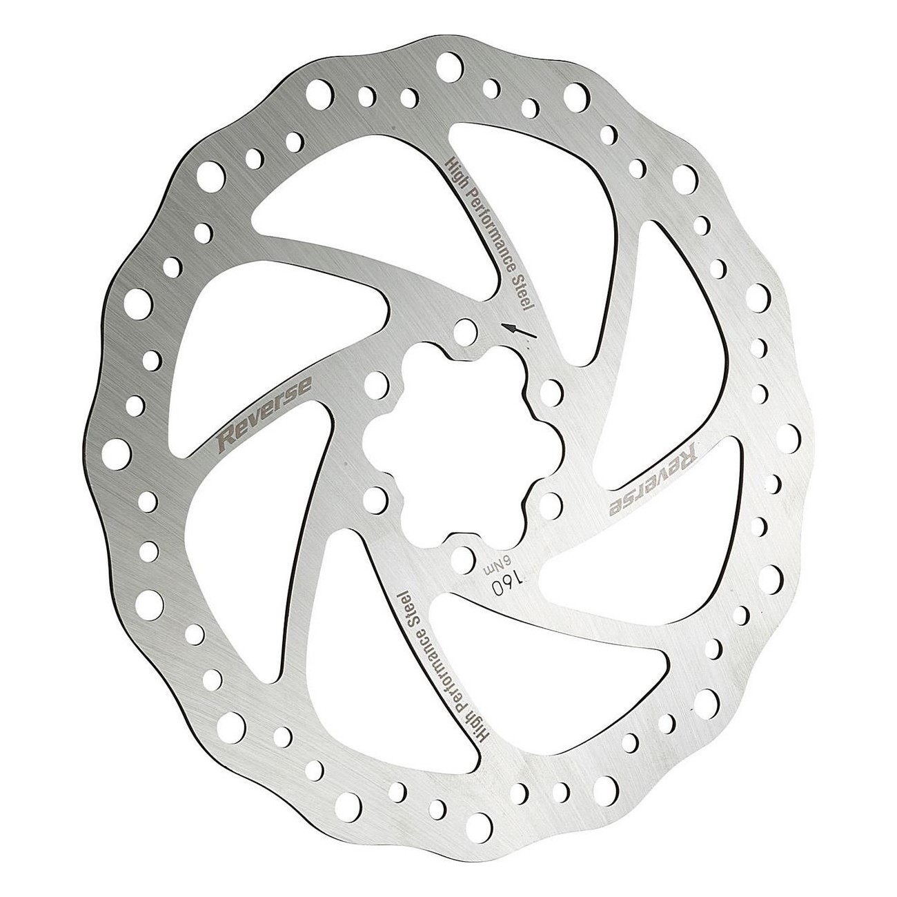 Steel Brake Disc Ø160mm for Reverse - High Quality and Durability - 1