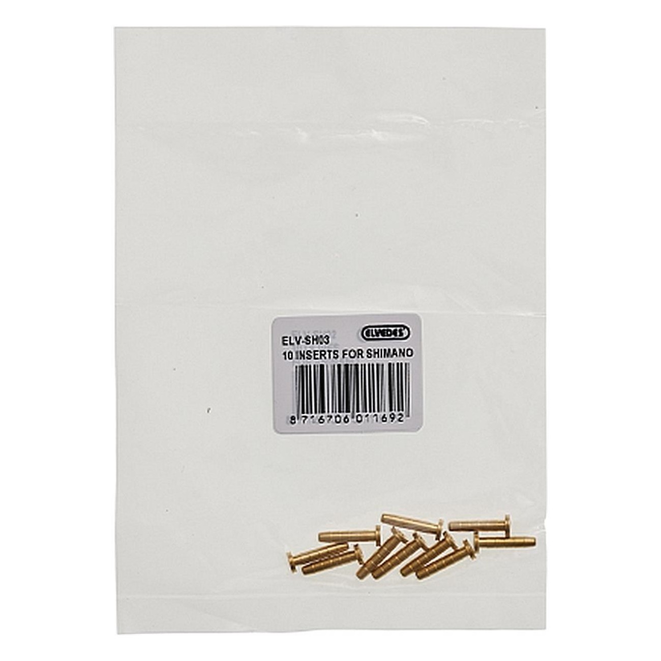 Shimano SM-BH59 Brake Cable End Caps - Set of 10 Pieces - 1