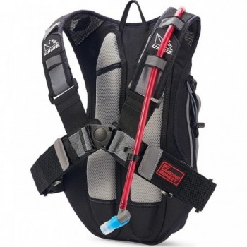 USWE Airborne 9L Black-Grey MTB Backpack with Hydration Bladder - 2