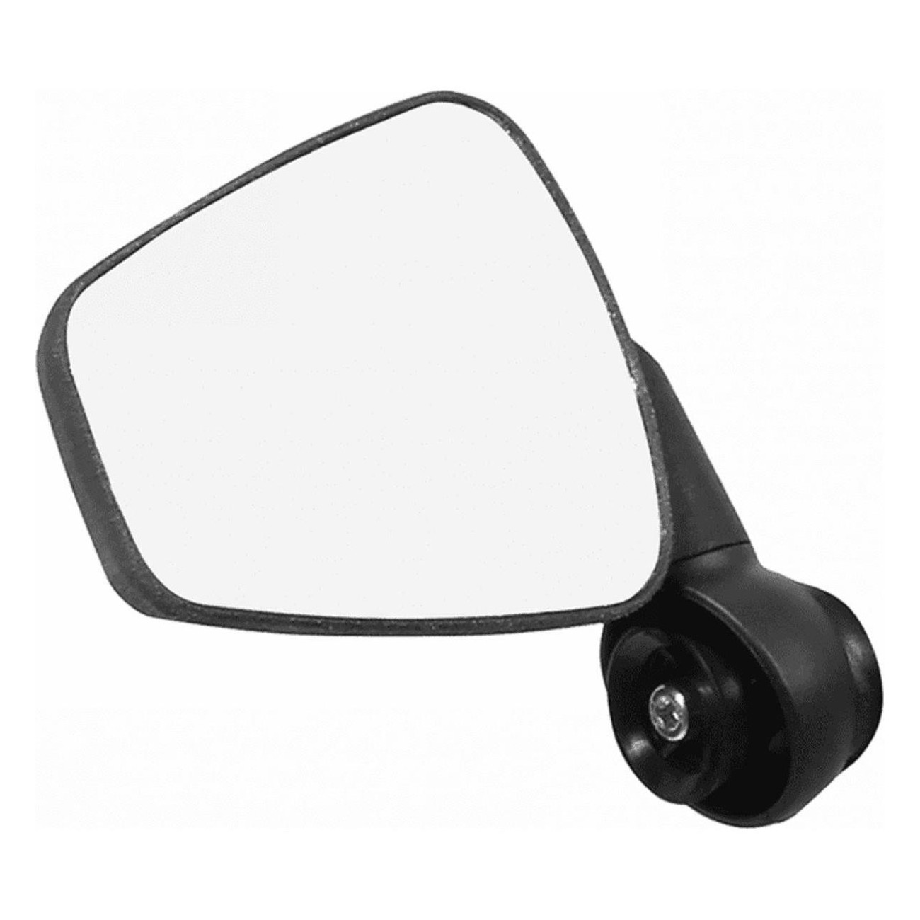 Left Dooback 2 Side Mirror for 16-22 mm Handlebars in Unbreakable ABS - 1