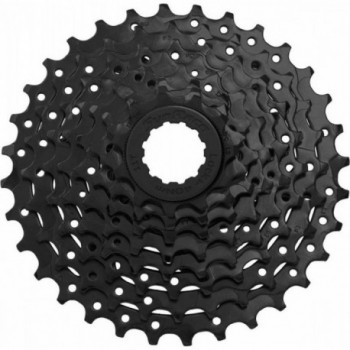 Cassette VTT 8V 11-34T en Acier Noir pour Shimano, 346g - SUNRACE - 1