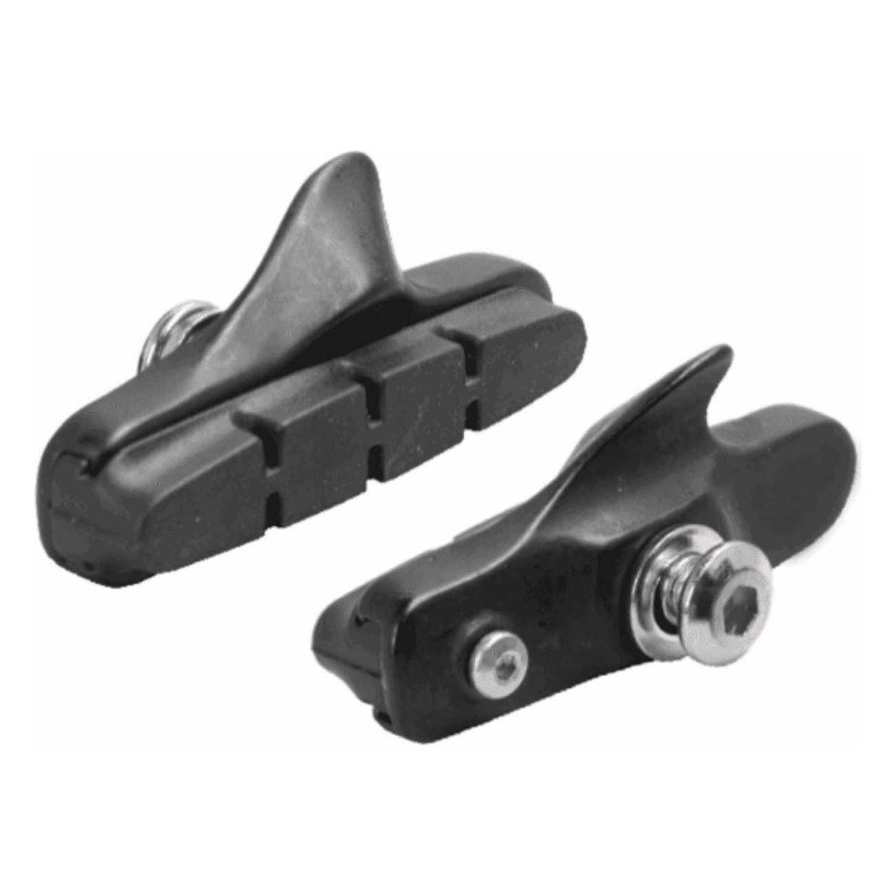 Alligator 55mm Brake Pads Compatible with Shimano for Aluminum Rims, Black - 1