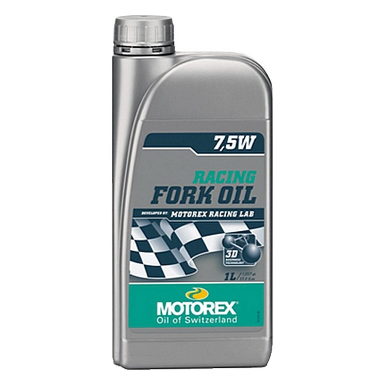 Huile pour Fourches Amorties Motorex 7.5W - 1 Litre, Performances Optimales - 1