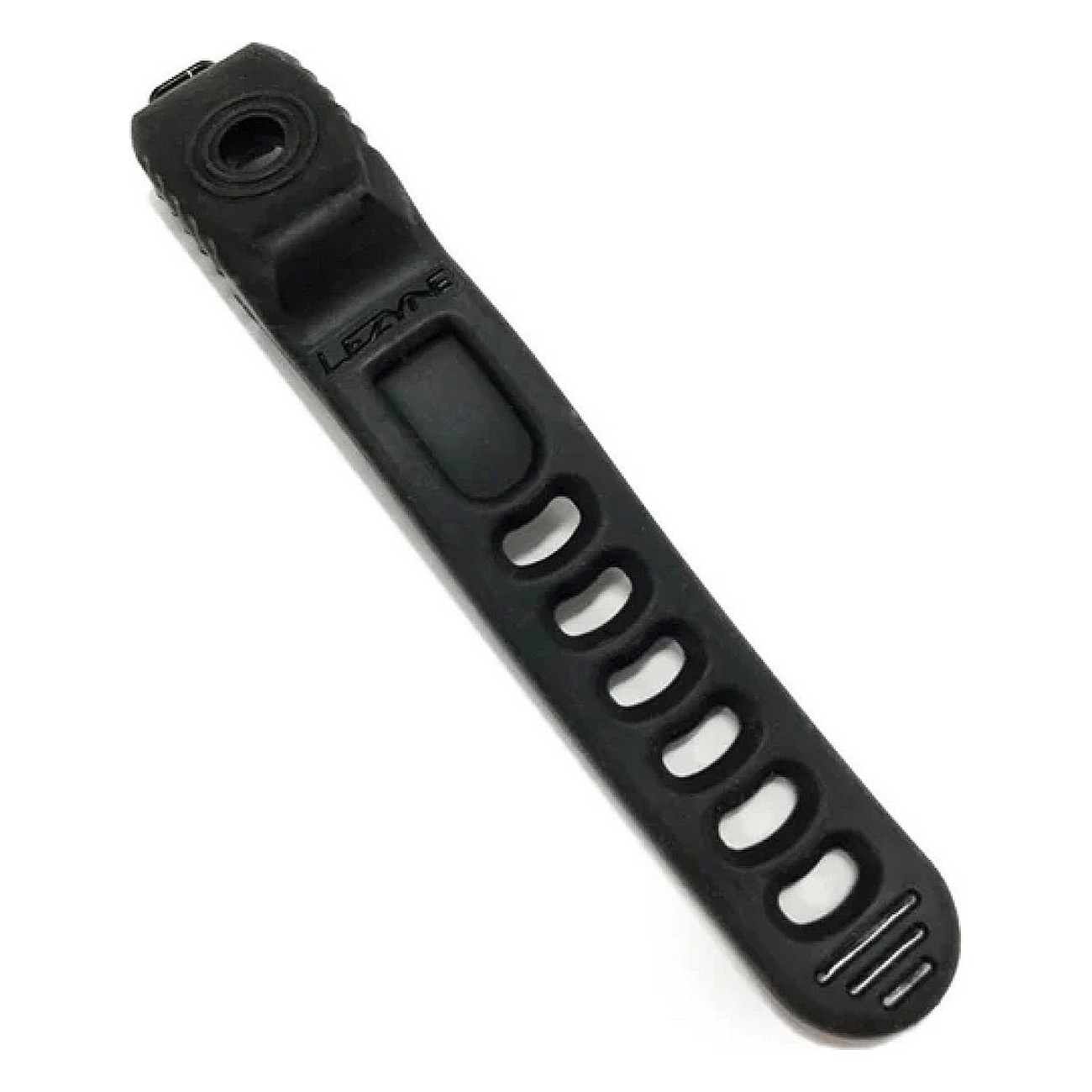 Cinghie di Montaggio di Ricambio in Silicone Nero Lezyne per Luci Anteriori Macro, Super, Deca, Mega - 1 - Altro - 4712805988990