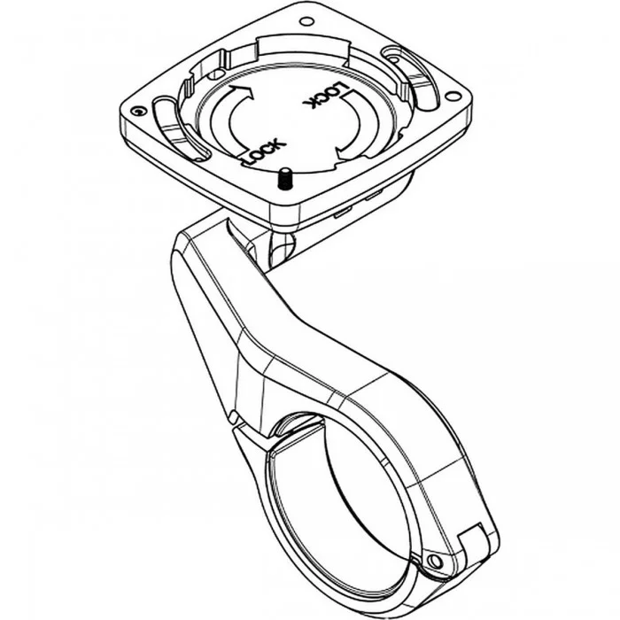 Supporto Intuvia 100 - 318mm per Sistema Intelligente, Ricambio Display con Braccio e Piastrina di Montaggio - 1 - Supporti e ad