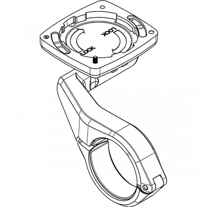 Intuvia 100 Support - 318mm for Smart System, Display Replacement with Arm and Mounting Plate - 1