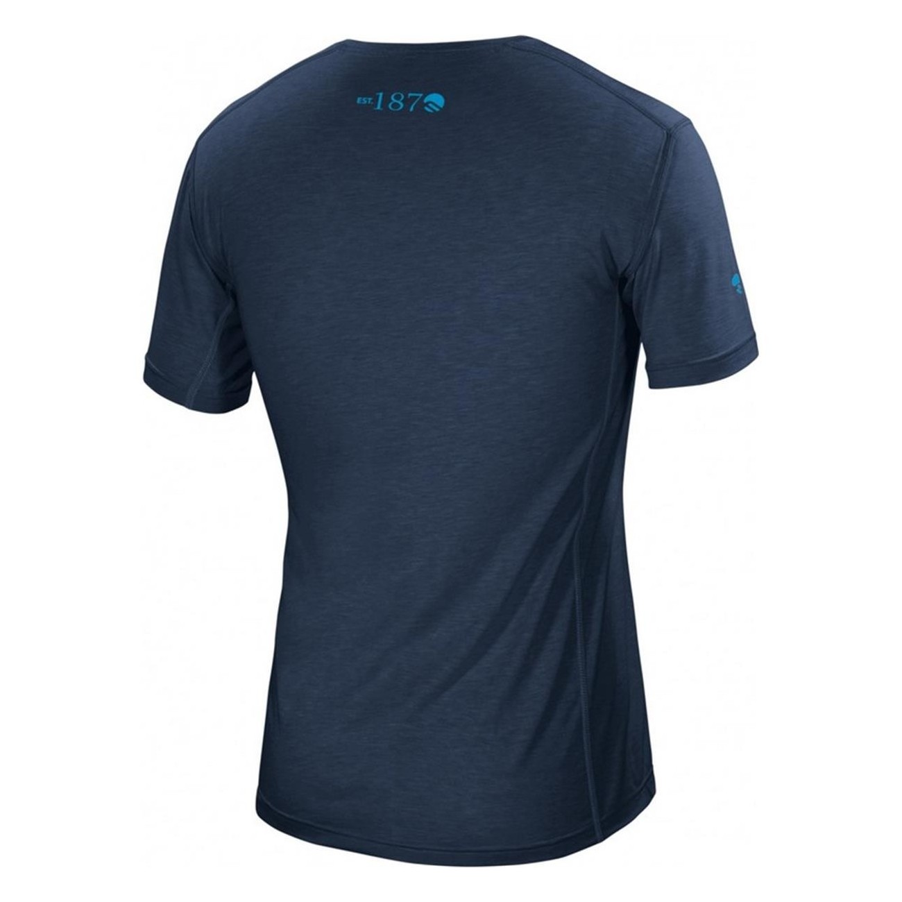 T-shirt Uomo Blu Scuro XL Trekking Viaggio Poliestere Lyocell - 2 - T-shirt e Camicie - 8014044998591