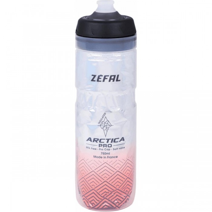 Arctica Pro Thermosflasche 750ml Grau/Rot mit Pro Cap System - 1