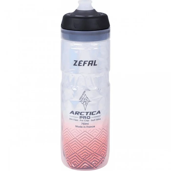 Arctica Pro Thermal Bottle 750ml Gray/Red with Pro Cap System - 1