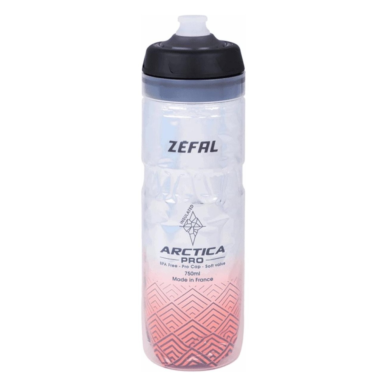 Arctica Pro Thermosflasche 750ml Grau/Rot mit Pro Cap System - 1