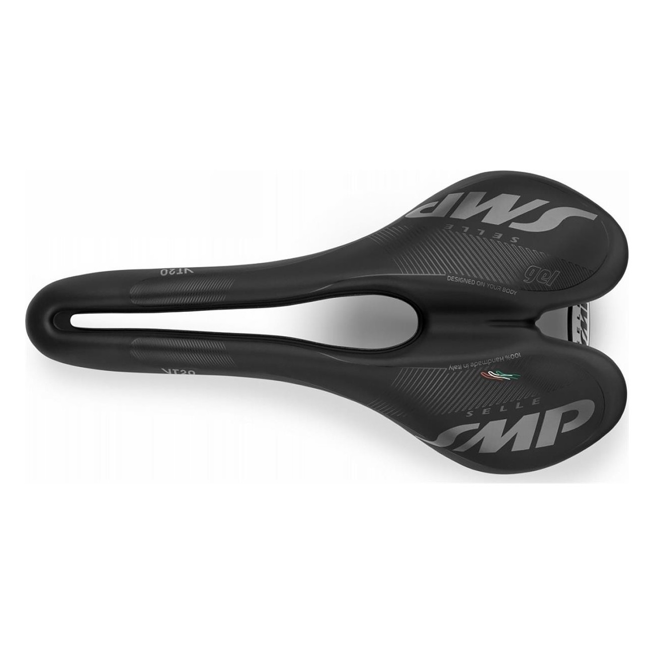 4bike VT20 Gel Black Saddle 142x280 mm for MTB and Road - Unisex - 4