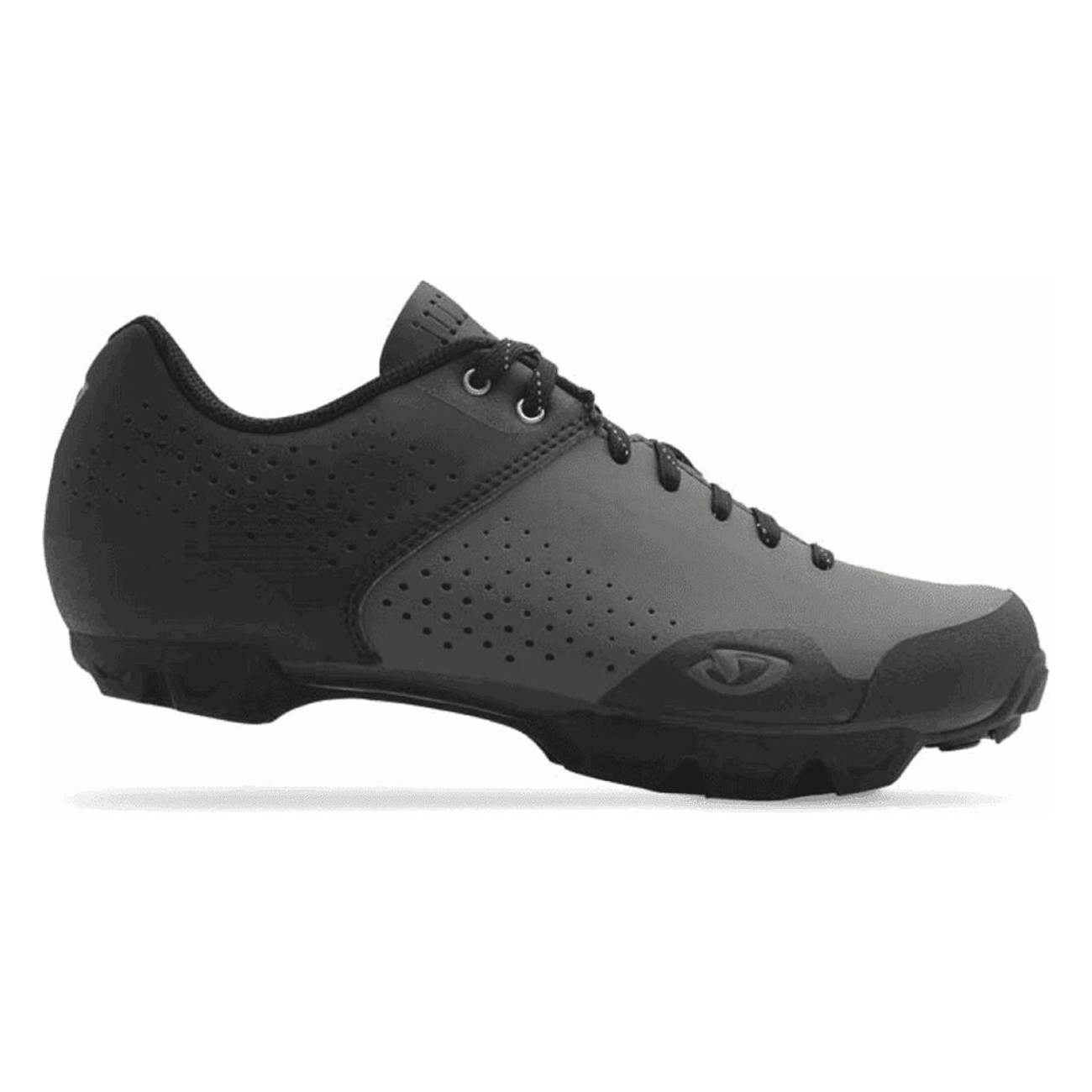 Women's MTB Shoes Manta Lace Dark Black - Size 38, Lace Closure, Nylon and Rubber Sole - 2