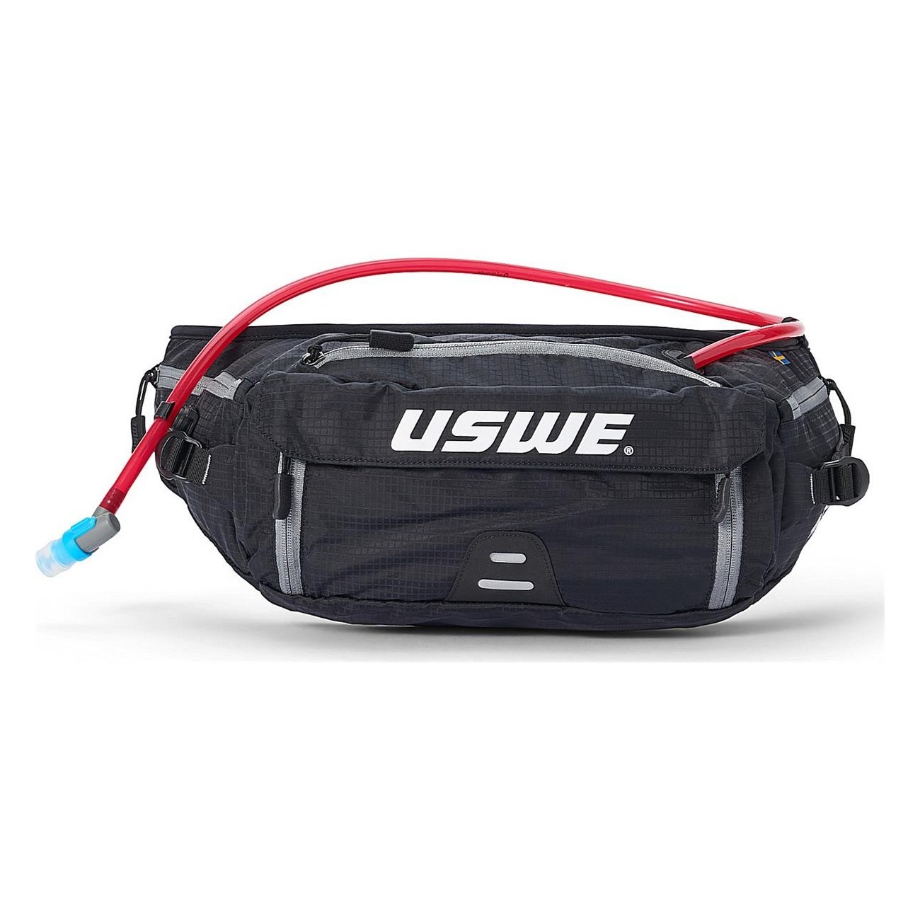 Ceinture d'hydratation Uswe Hip Back Zulo 6 Litres Noir pour VTT, Enduro et DH - 2