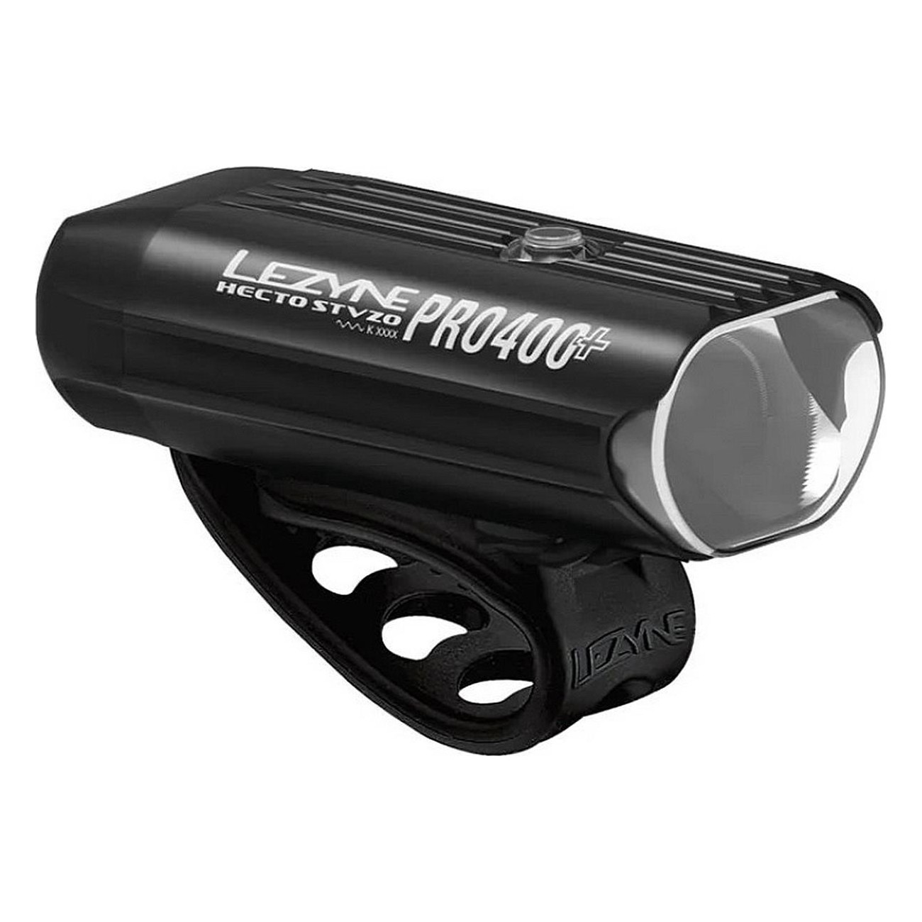 Lezyne Hecto Pro STVZO 400+ Luz Delantera Bicicleta, 400 Lúmenes, Negro Satinado - 1