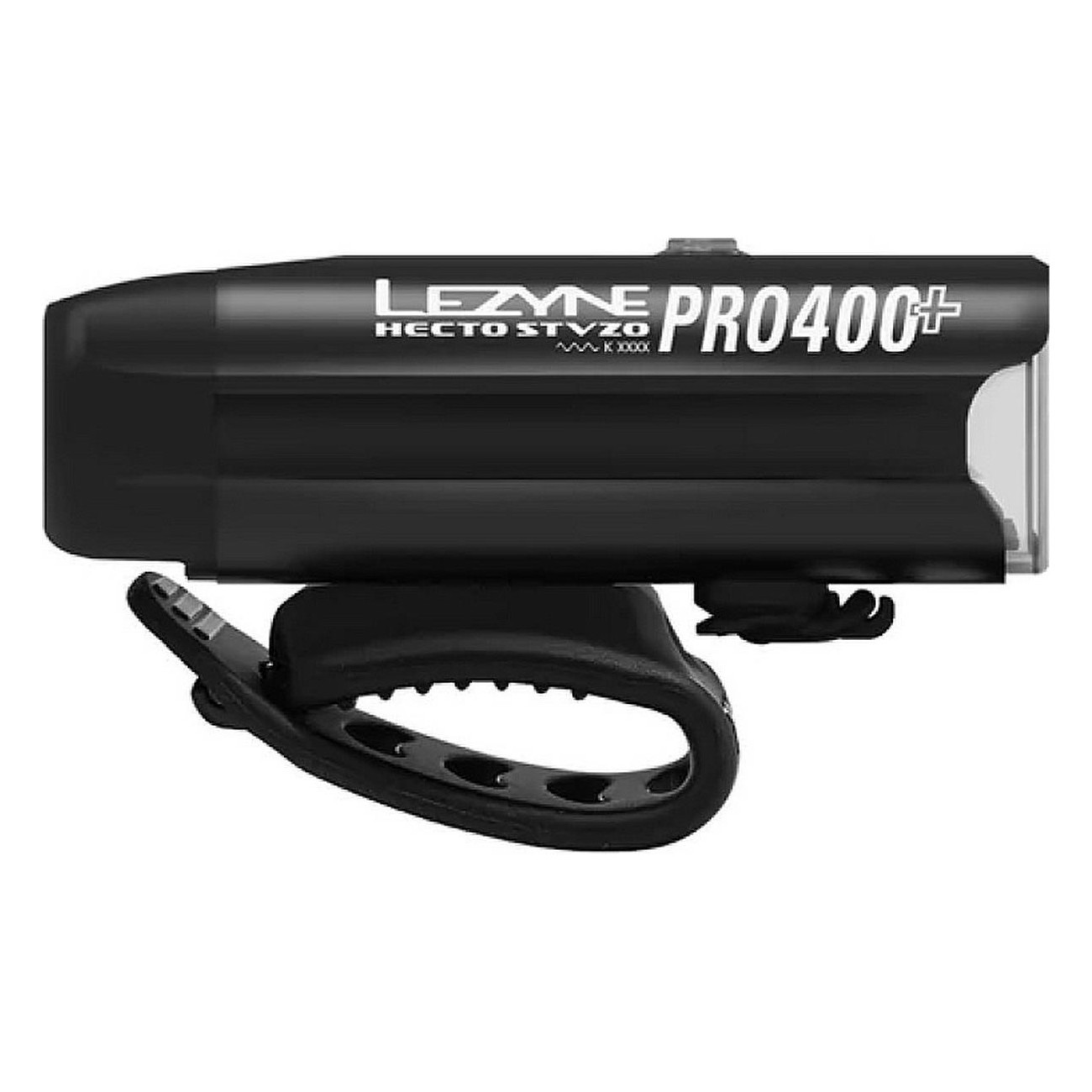 Lezyne Hecto Pro STVZO 400+ Luz Delantera Bicicleta, 400 Lúmenes, Negro Satinado - 2