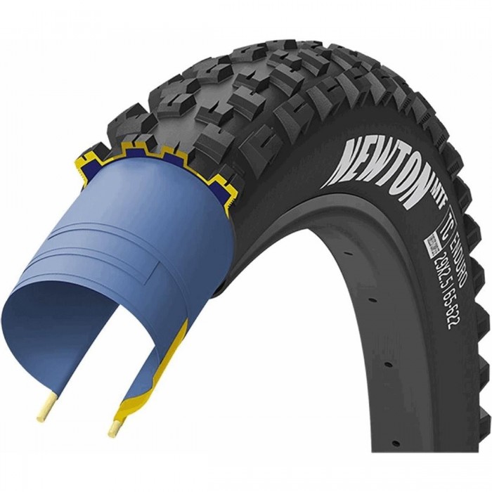 Pneu Goodyear Newton MTF 27,5x2,5 Tubeless Enduro Arrière Noir pour VTT - 1