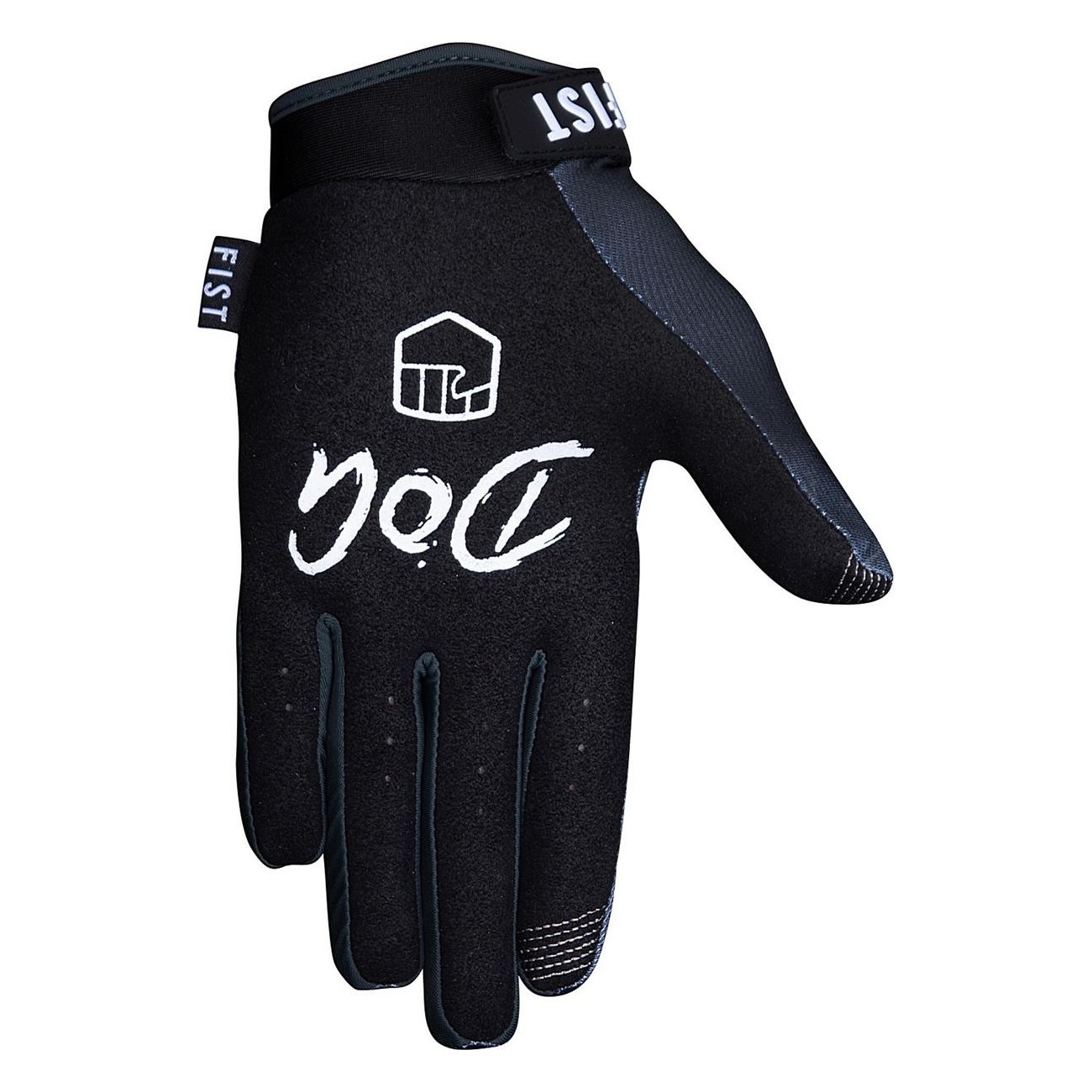 Guantes de Puño Stank Dog XXL Negro-Gris de Gared Steinke - Diseño Ligero - 2